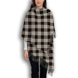 ScotsTee Shop Scottish Dunlop Hunting Modern Solf Tartan Plaid Tassel Winter Scarf