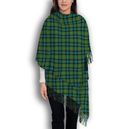 ScotsTee Shop Scottish Ferguson Ancient Clan Solf Tartan Plaid Tassel Winter Scarf