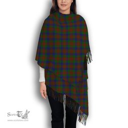 ScotsTee Shop Scottish Dogwood Solf Tartan Plaid Tassel Winter Scarf