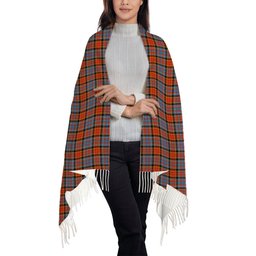 ScotsTee Shop Scottish Dalrymple of Castleton Ancient Solf Tartan Plaid Tassel Winter Scarf