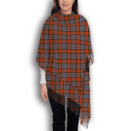 ScotsTee Shop Scottish Dalrymple of Castleton Ancient Solf Tartan Plaid Tassel Winter Scarf