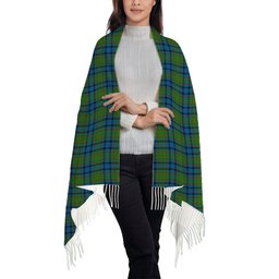 ScotsTee Shop Scottish Gillies 2 Solf Tartan Plaid Tassel Winter Scarf