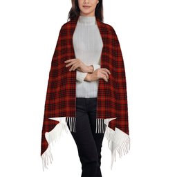 ScotsTee Shop Scottish Donald of Ardnamurchan Solf Tartan Plaid Tassel Winter Scarf