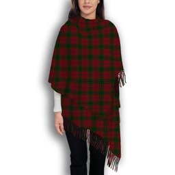 ScotsTee Shop Scottish Denny Hunting Solf Tartan Plaid Tassel Winter Scarf