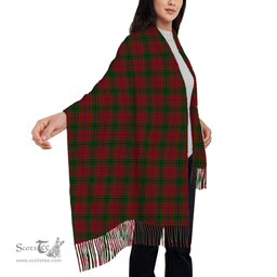 ScotsTee Shop Scottish Denny Hunting Solf Tartan Plaid Tassel Winter Scarf