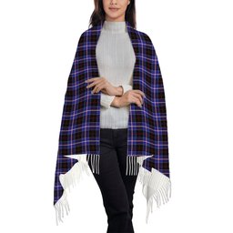ScotsTee Shop Scottish Dunlop Modern Solf Tartan Plaid Tassel Winter Scarf
