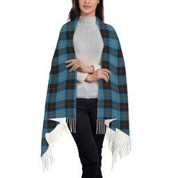 ScotsTee Shop Scottish Garden Solf Tartan Plaid Tassel Winter Scarf