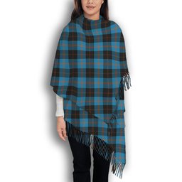 ScotsTee Shop Scottish Garden Solf Tartan Plaid Tassel Winter Scarf