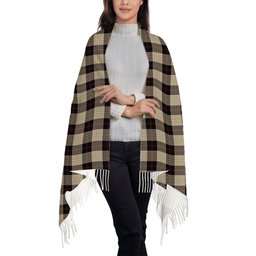 ScotsTee Shop Scottish Dunlop Hunting Ancient Solf Tartan Plaid Tassel Winter Scarf
