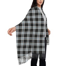 ScotsTee Shop Scottish Forbes Dress Originaux Solf Tartan Plaid Tassel Winter Scarf