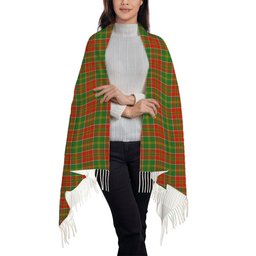 ScotsTee Shop Scottish Donald of Kingsburgh Ancient Solf Tartan Plaid Tassel Winter Scarf