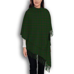 ScotsTee Shop Scottish Gayre Bodyguard Solf Tartan Plaid Tassel Winter Scarf