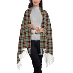 ScotsTee Shop Scottish Dundee 2003 Ancient Clan Solf Tartan Plaid Tassel Winter Scarf