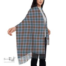 ScotsTee Shop Scottish Gayre Hunting Ancient Solf Tartan Plaid Tassel Winter Scarf