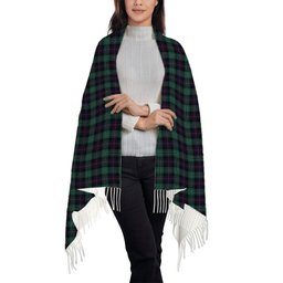 ScotsTee Shop Scottish Rollo Hunting Solf Tartan Plaid Tassel Winter Scarf
