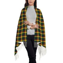 ScotsTee Shop Scottish McMillan Old Modern Solf Tartan Plaid Tassel Winter Scarf