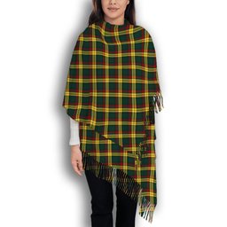 ScotsTee Shop Scottish McMillan Old Modern Solf Tartan Plaid Tassel Winter Scarf