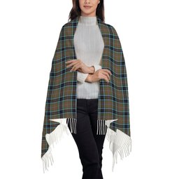 ScotsTee Shop Scottish MacTavish Hunting Ancient Solf Tartan Plaid Tassel Winter Scarf