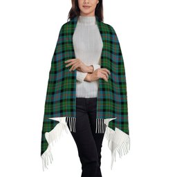 ScotsTee Shop Scottish MacCallum Ancient Solf Tartan Plaid Tassel Winter Scarf