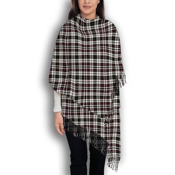 ScotsTee Shop Scottish Little Arisaid Modern Solf Tartan Plaid Tassel Winter Scarf