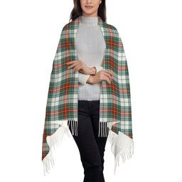 ScotsTee Shop Scottish MacBeth Dress Ancient Solf Tartan Plaid Tassel Winter Scarf
