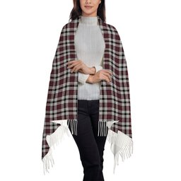 ScotsTee Shop Scottish Little Dress Ancient Solf Tartan Plaid Tassel Winter Scarf