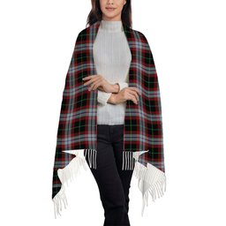 ScotsTee Shop Scottish Lindsay Hunting Ancient Solf Tartan Plaid Tassel Winter Scarf
