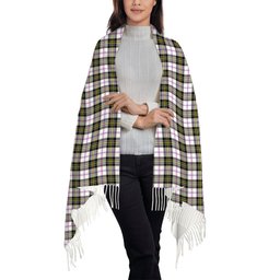 ScotsTee Shop Scottish McPherson Dress Modern Solf Tartan Plaid Tassel Winter Scarf