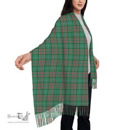 ScotsTee Shop Scottish Ralston USA Ancient Solf Tartan Plaid Tassel Winter Scarf
