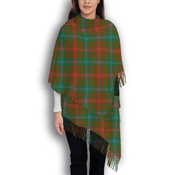 ScotsTee Shop Scottish Wilson Ancient Clan Solf Tartan Plaid Tassel Winter Scarf