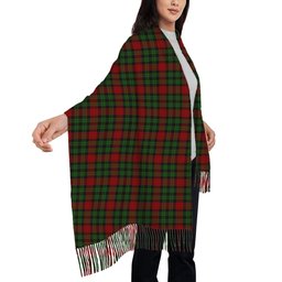 ScotsTee Shop Scottish Murdoch Dalgliesh Solf Tartan Plaid Tassel Winter Scarf
