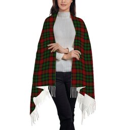 ScotsTee Shop Scottish Murdoch Dalgliesh Solf Tartan Plaid Tassel Winter Scarf