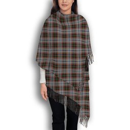 ScotsTee Shop Scottish Innes Red Dress Dance Solf Tartan Plaid Tassel Winter Scarf