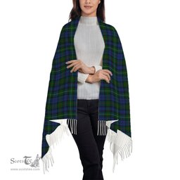 ScotsTee Shop Scottish MacKenzie Vestiarium Scoticum Solf Tartan Plaid Tassel Winter Scarf