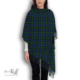 ScotsTee Shop Scottish MacKenzie Vestiarium Scoticum Solf Tartan Plaid Tassel Winter Scarf