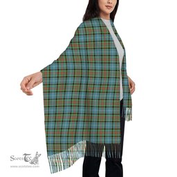 ScotsTee Shop Scottish Walkinshaw Solf Tartan Plaid Tassel Winter Scarf