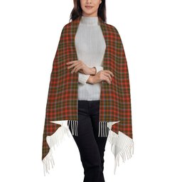 ScotsTee Shop Scottish MacKintosh Hunting Weathered Solf Tartan Plaid Tassel Winter Scarf
