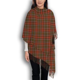 ScotsTee Shop Scottish MacKintosh Hunting Weathered Solf Tartan Plaid Tassel Winter Scarf