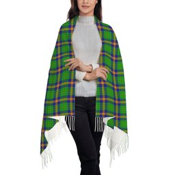 ScotsTee Shop Scottish New Mexico Solf Tartan Plaid Tassel Winter Scarf