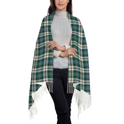 ScotsTee Shop Scottish McLeod Of Californian Ancient Solf Tartan Plaid Tassel Winter Scarf