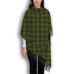 ScotsTee Shop Scottish McPhee Hunting Ancient Solf Tartan Plaid Tassel Winter Scarf
