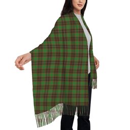 ScotsTee Shop Scottish McPhee Hunting Ancient Solf Tartan Plaid Tassel Winter Scarf