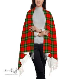 ScotsTee Shop Scottish Lennox Modern Solf Tartan Plaid Tassel Winter Scarf