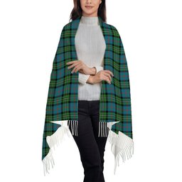ScotsTee Shop Scottish MacPhail Hunting Ancient Solf Tartan Plaid Tassel Winter Scarf