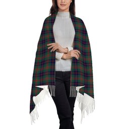 ScotsTee Shop Scottish Stewart of Appin Hunting Modern Clan Solf Tartan Plaid Tassel Winter Scarf
