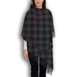 ScotsTee Shop Scottish Stewart of Appin Hunting Modern Clan Solf Tartan Plaid Tassel Winter Scarf