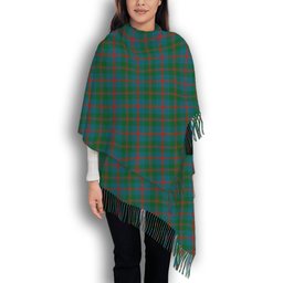 ScotsTee Shop Scottish Robertson of Struan Ancient Solf Tartan Plaid Tassel Winter Scarf