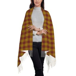 ScotsTee Shop Scottish McMillan Dress Solf Tartan Plaid Tassel Winter Scarf