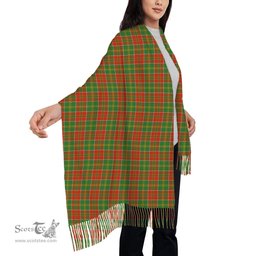 ScotsTee Shop Scottish MacDonald of Kingsburgh Ancient Solf Tartan Plaid Tassel Winter Scarf