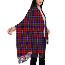 ScotsTee Shop Scottish Pennycook Modern Solf Tartan Plaid Tassel Winter Scarf